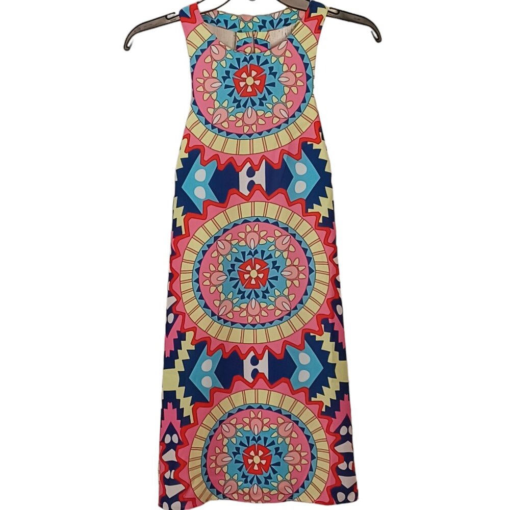Annie Griffin Colorful Sleeveless Dress Size XS
